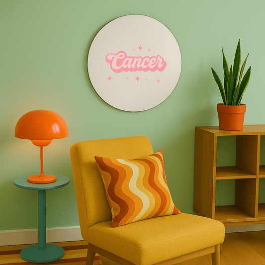 Miroir mural - Cancer - double éclat