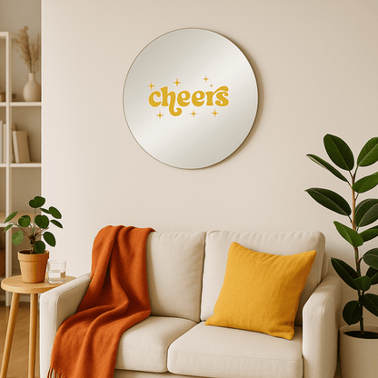 Miroir mural - Cheers - double éclat