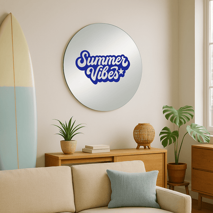 Miroir mural - Summer vibes - double éclat